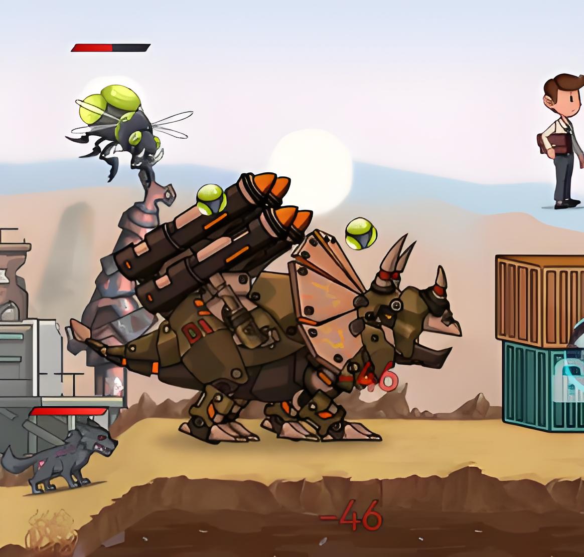 SuperMechaDinosaur - Other game - Play online for free