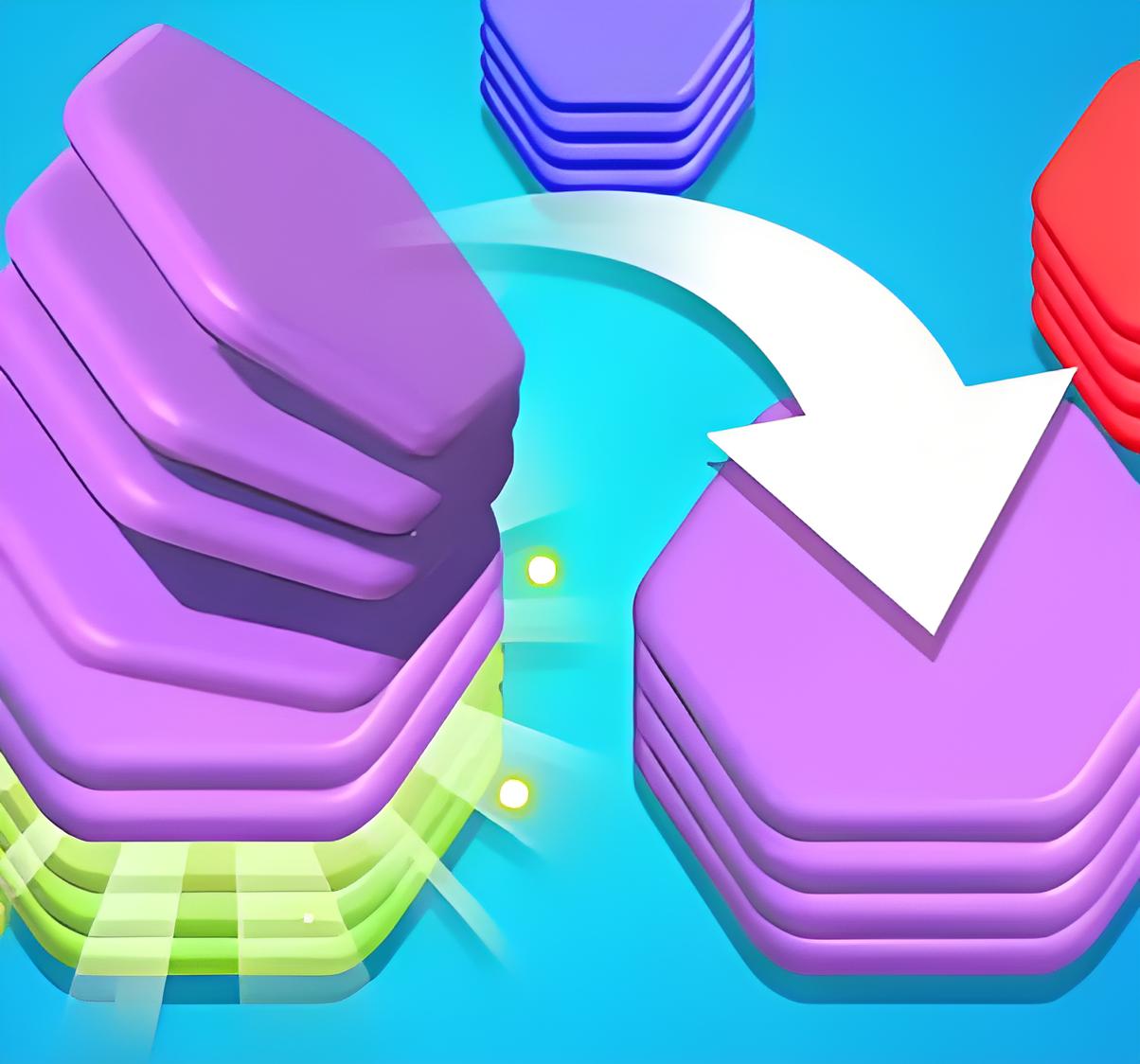 Hexa Sort 3 D — Other game cover