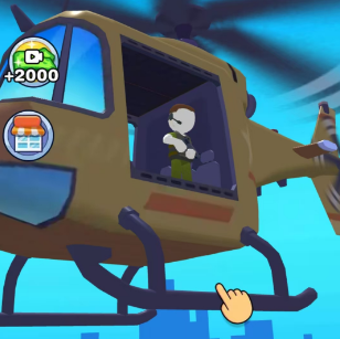 Helicopter Escape — Adventure game cover