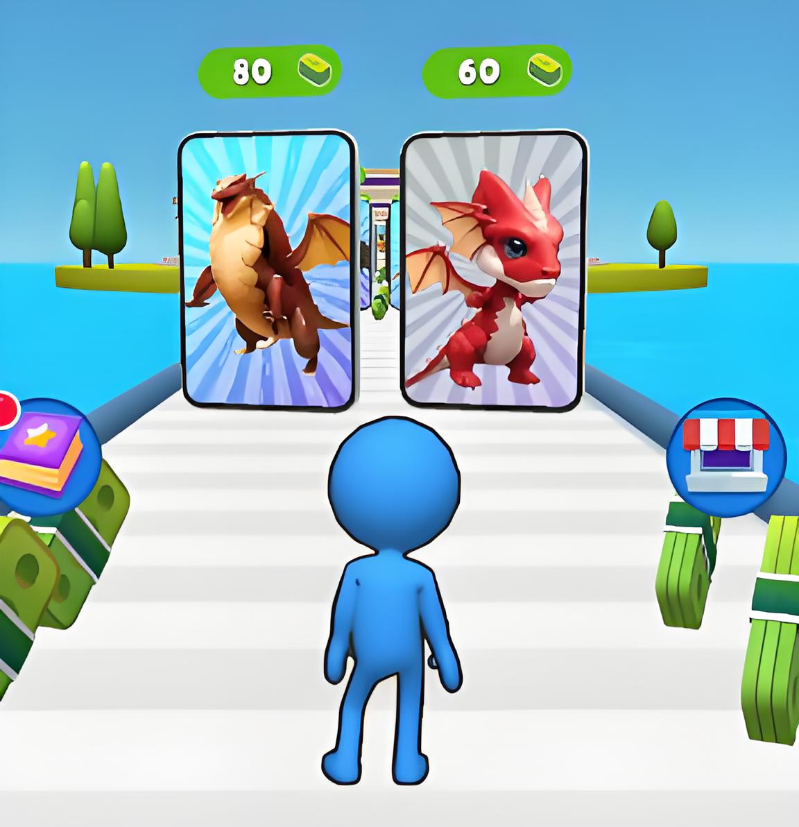 Monster Card Rush — Racing game cover