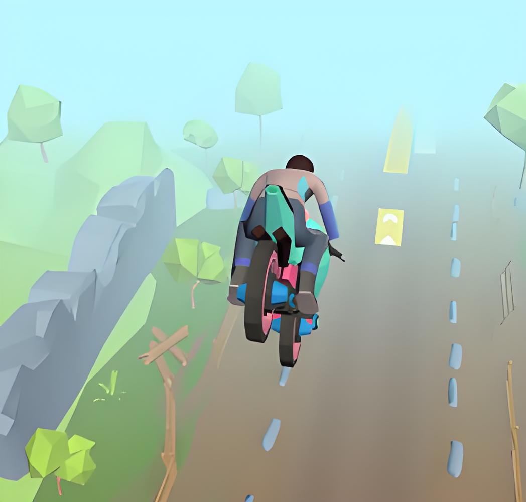 Stunt Motor Cycle — Racing game cover